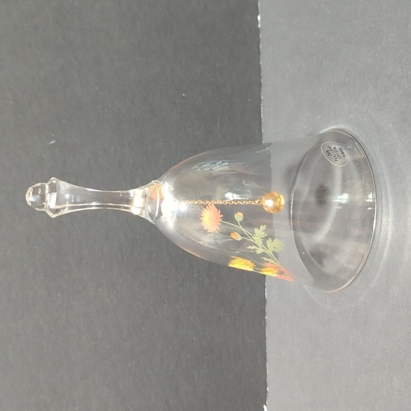 Avon Vintage Lead Crystal Glass November Birthday Bell - Picture 3 of 8